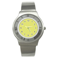 Avocado Stainless Steel Watch by snowwhitegirl