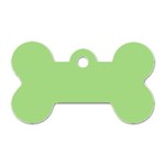 Pistachio Taste Dog Tag Bone (One Side) Front