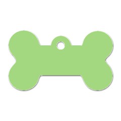 Pistachio Taste Dog Tag Bone (two Sides) by snowwhitegirl