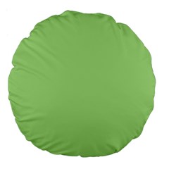 Pistachio Taste Large 18  Premium Flano Round Cushions by snowwhitegirl