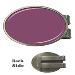 Medium Grape Money Clips (Oval)  Front