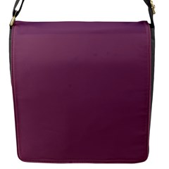 Medium Grape Flap Messenger Bag (s) by snowwhitegirl