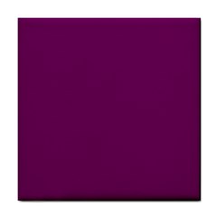 Magenta Ish Purple Tile Coasters