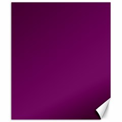 Magenta Ish Purple Canvas 20  X 24   by snowwhitegirl