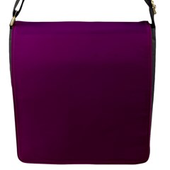 Magenta Ish Purple Flap Messenger Bag (s) by snowwhitegirl