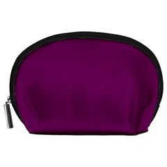 Magenta Ish Purple Accessory Pouches (large)  by snowwhitegirl