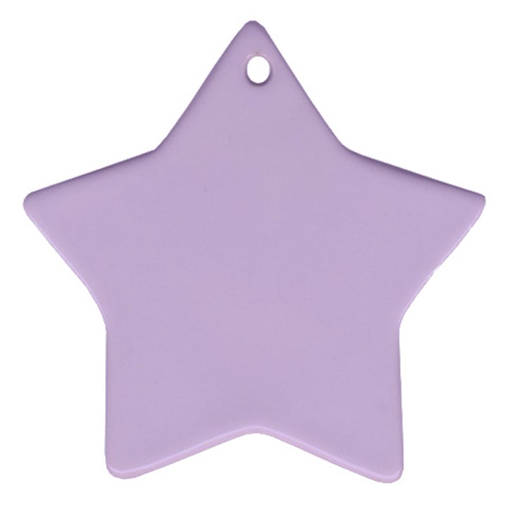 Baby Lilac Ornament (Star)