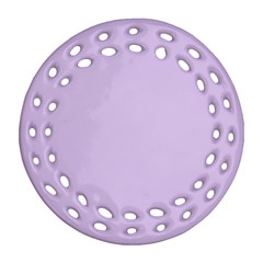 Baby Lilac Ornament (Round Filigree)