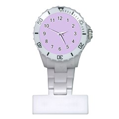 Baby Lilac Plastic Nurses Watch