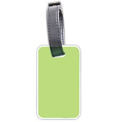 Grassy Green Luggage Tags (one Side)  by snowwhitegirl