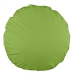 Grassy Green Large 18  Premium Round Cushions Front