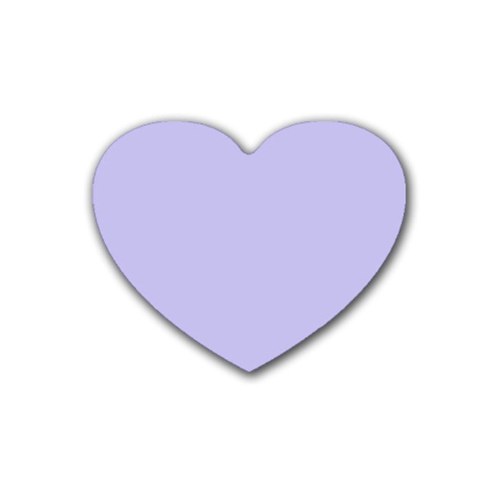 Violet Sweater Rubber Coaster (Heart) 