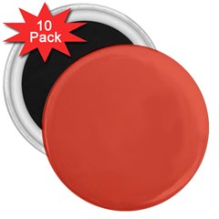 Dark Papaya 3  Magnets (10 Pack)  by snowwhitegirl