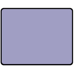 Grey Violet Fleece Blanket (medium)  by snowwhitegirl