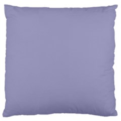 Grey Violet Large Cushion Case (two Sides) by snowwhitegirl