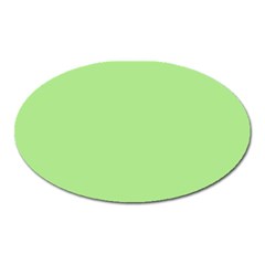 Meadow Green Oval Magnet