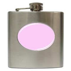 Soft Pink Hip Flask (6 Oz) by snowwhitegirl