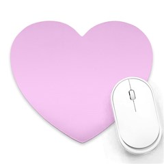 Soft Pink Heart Mousepads by snowwhitegirl