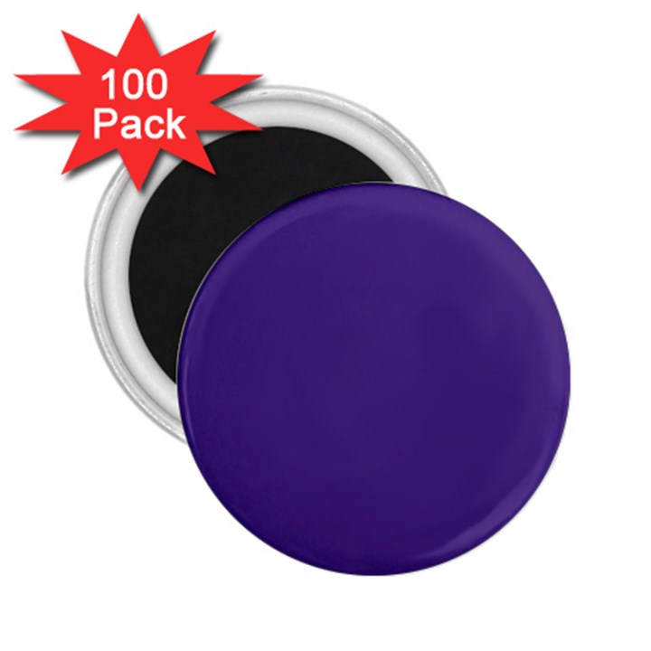 Dark Grape Purple 2.25  Magnets (100 pack) 