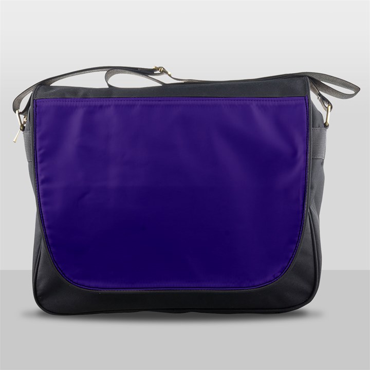 Dark Grape Purple Messenger Bags