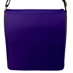 Dark Grape Purple Flap Messenger Bag (s) by snowwhitegirl