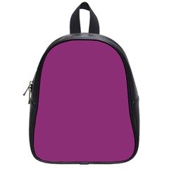 Grape Purple School Bag (small) by snowwhitegirl