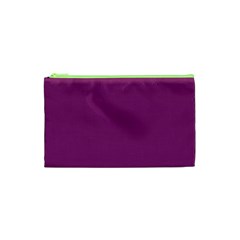 Grape Purple Cosmetic Bag (xs) by snowwhitegirl