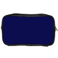 Dark Navy Toiletries Bags by snowwhitegirl