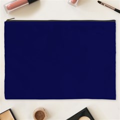 Dark Navy Cosmetic Bag (xxxl)  by snowwhitegirl