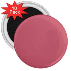 Pink Mauve 3  Magnets (10 Pack)  by snowwhitegirl