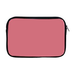 Pink Mauve Apple Macbook Pro 17  Zipper Case by snowwhitegirl