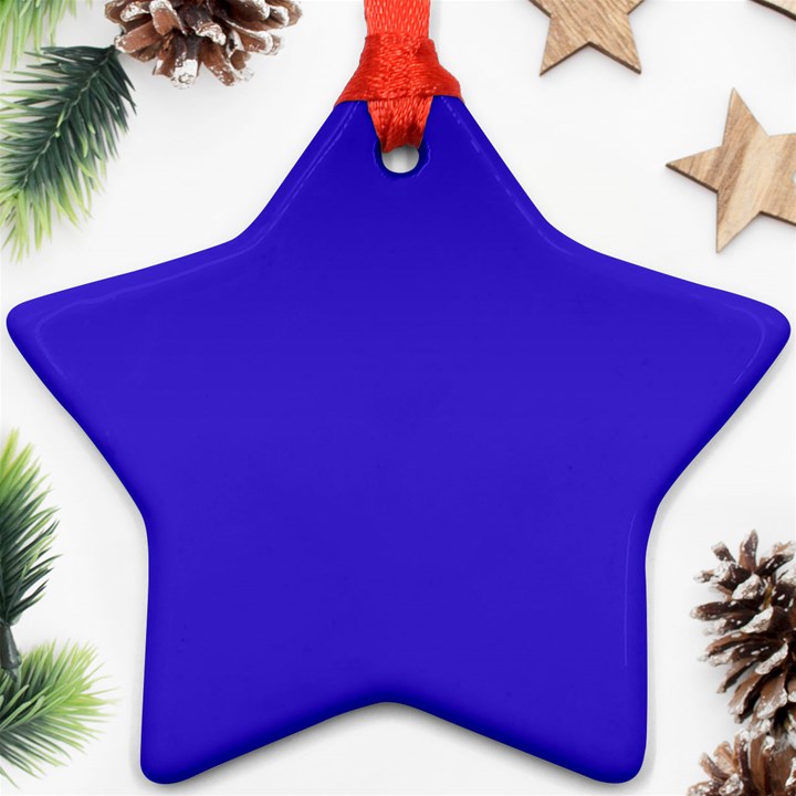 Royalty Star Ornament (Two Sides)