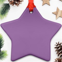 Grey Lily Star Ornament (two Sides) by snowwhitegirl