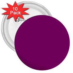 Grape Juice 3  Buttons (10 Pack)  by snowwhitegirl