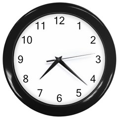 Dove Wall Clocks (black) by snowwhitegirl