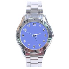 Lake Blue Stainless Steel Analogue Watch by snowwhitegirl