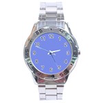 Lake Blue Stainless Steel Analogue Watch Front