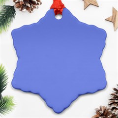 Lake Blue Ornament (snowflake) by snowwhitegirl