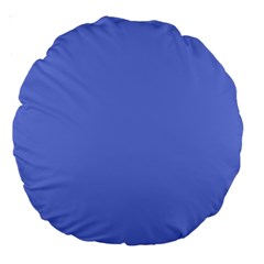 Lake Blue Large 18  Premium Round Cushions by snowwhitegirl