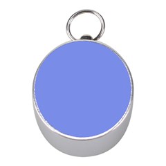 Lake Blue Mini Silver Compasses