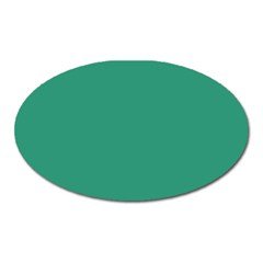 Teal Ocean Oval Magnet