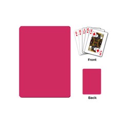 Rosey Day Playing Cards (mini)  by snowwhitegirl