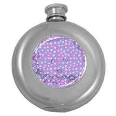 Little Face Round Hip Flask (5 Oz) by snowwhitegirl