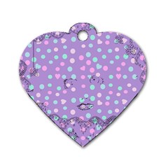 Little Face Dog Tag Heart (two Sides) by snowwhitegirl