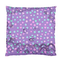 Little Face Standard Cushion Case (one Side) by snowwhitegirl