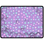 Little Face Fleece Blanket (Large)  80 x60  Blanket Front