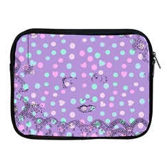 Little Face Apple Ipad 2/3/4 Zipper Cases