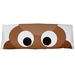 Poo Happens Body Pillow Case (dakimakura) by Vitalitee