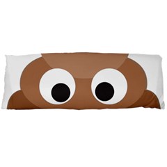 Poo Happens Body Pillow Case Dakimakura (two Sides) by Vitalitee