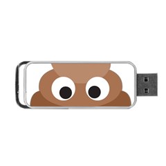 Poo Happens Portable Usb Flash (one Side) by Vitalitee